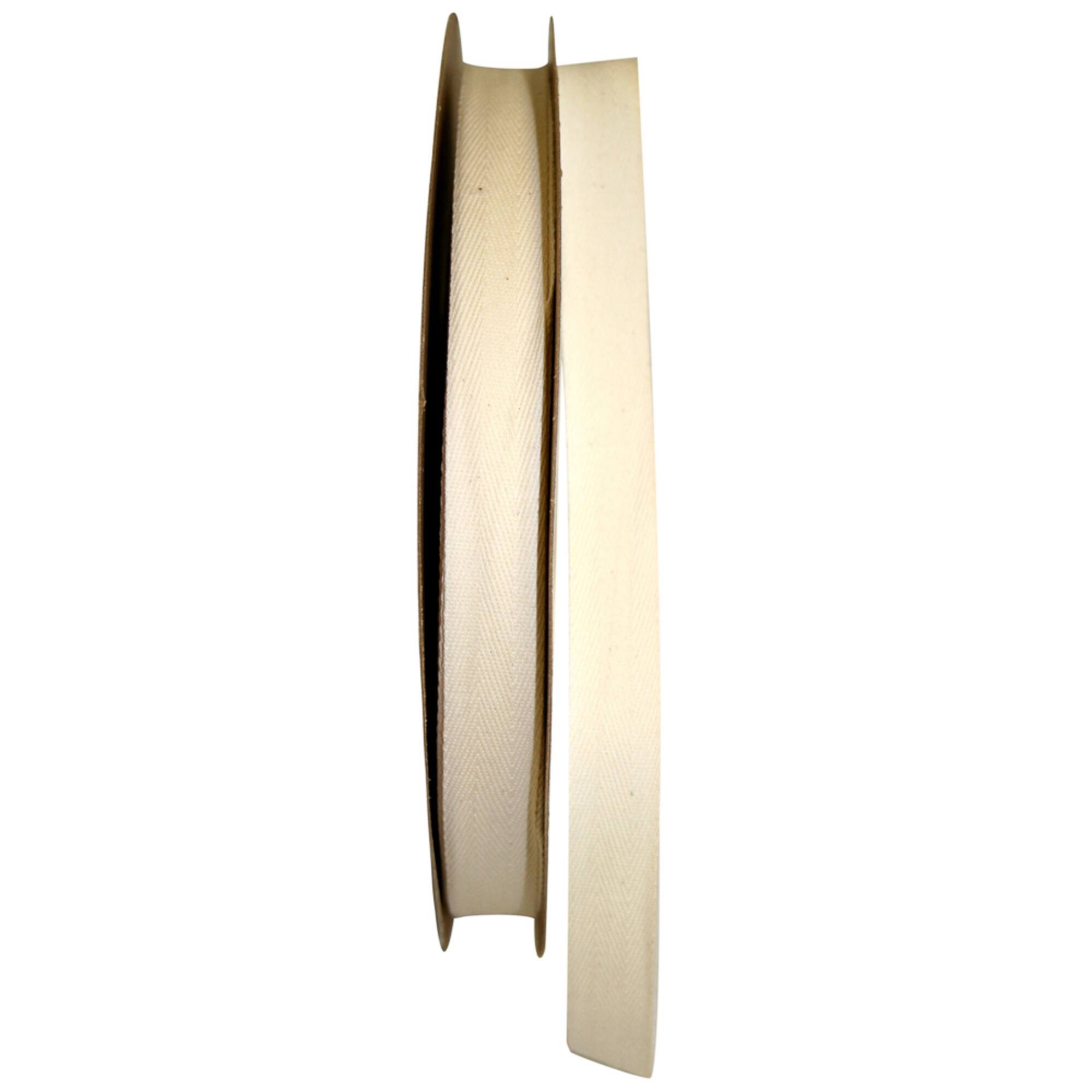 Reliant 3/4" x 100yd. Medium Weight Twill Cotton Ribbon